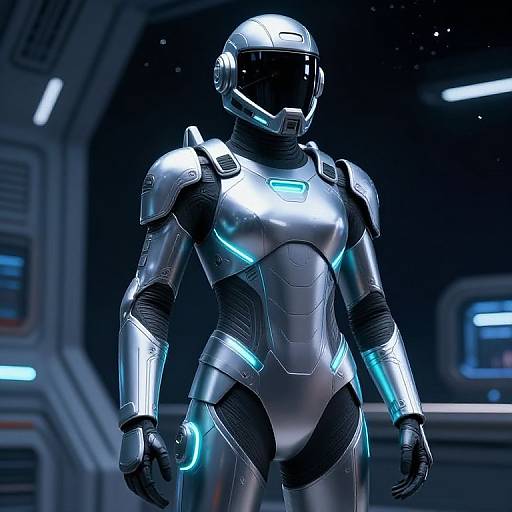 Futuristic Sci-Fi Uniform Design