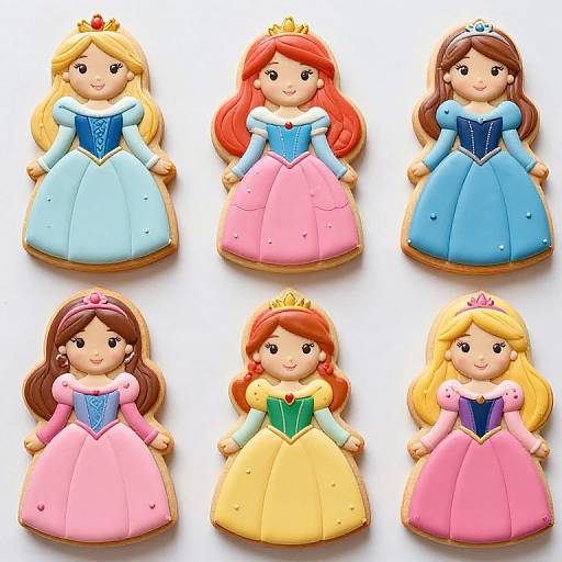 Favorite Childhood Princess Cookies