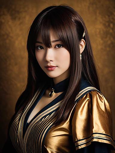 Realistic Azusa Miura Cosplay Photo