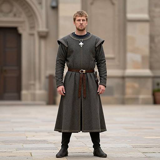 Medieval King Costume Portrait