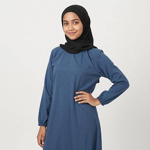 Portrait of Young Woman in Hijab