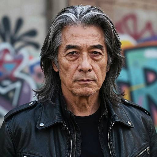 Portrait of Mature Man in Urban Setting