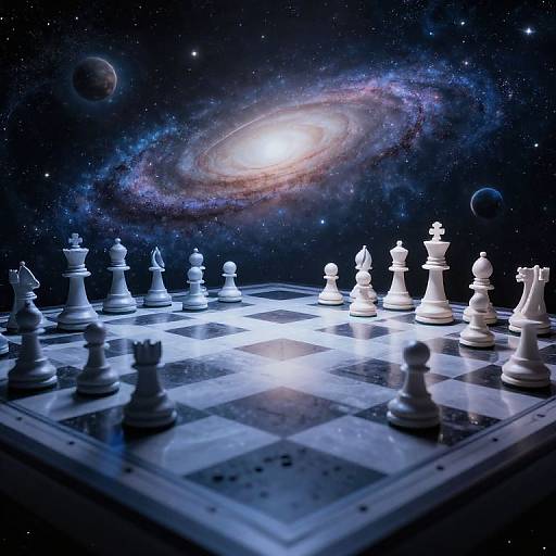 Cosmic Chessboard of Infinite Strategy