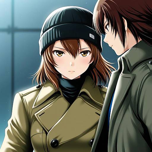 Illustration of Aragaki shinjirou, persona in the style of Namamo nanase