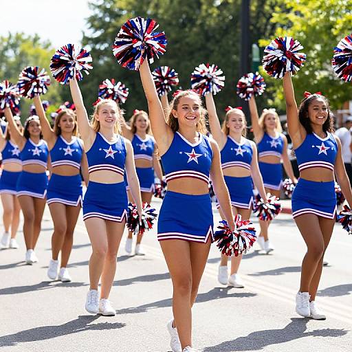 Spirit of America Cheerleaders March