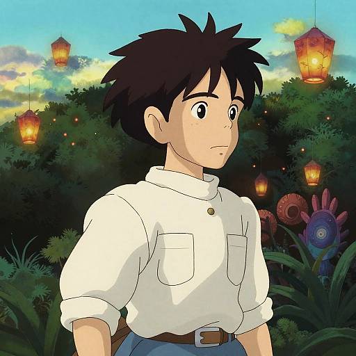 Whimsical Studio Ghibli Character