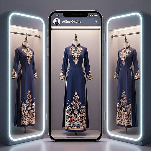 Virtual Fitting Room for Ao Dai