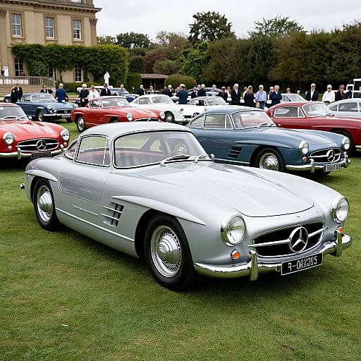 Classic Mercedes-Benz 300SL at Greystone