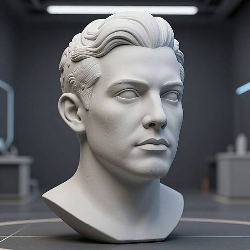 AI 3D Model from Flat Portrait