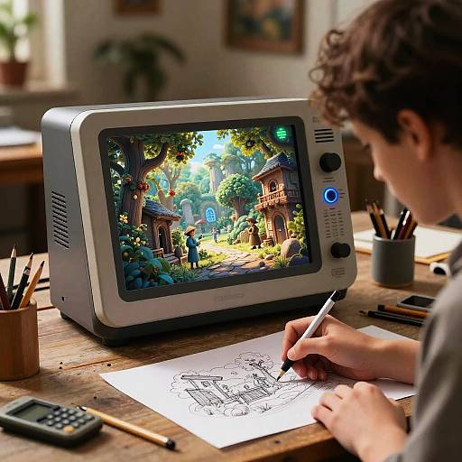 AI Transforms Sketches to 3D Scenes