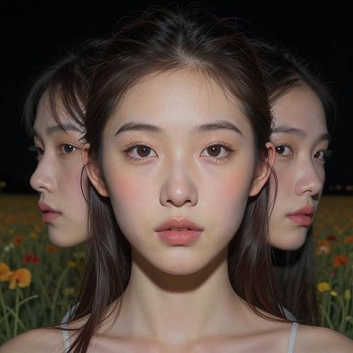 Intricate Night Sky Portrait Masterpiece