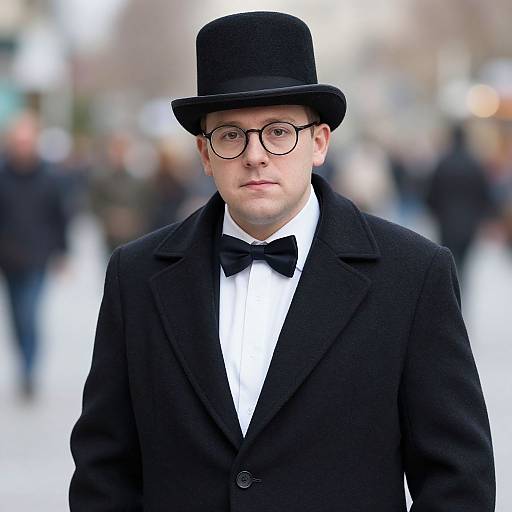 Dapper Tweedle Dee Dum Portrait