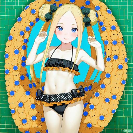 Illustration of Abigail williams (emerald float) (fate), fate/grand order in the style of Sakuyu