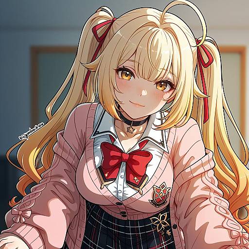 Illustration of Hoshikawa sara (4th costume), nijisanji in the style of Kinkymation