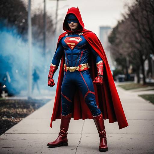 Authentic Superhero Costume for Boys