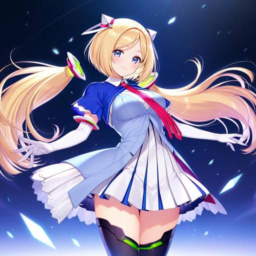 Illustration of Aki rosenthal (1st costume), hololive in the style of Shirahane nao