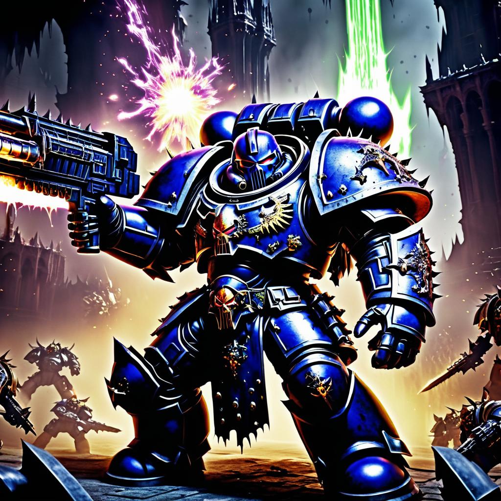 Chaos Space Marine in Daemon Citadel