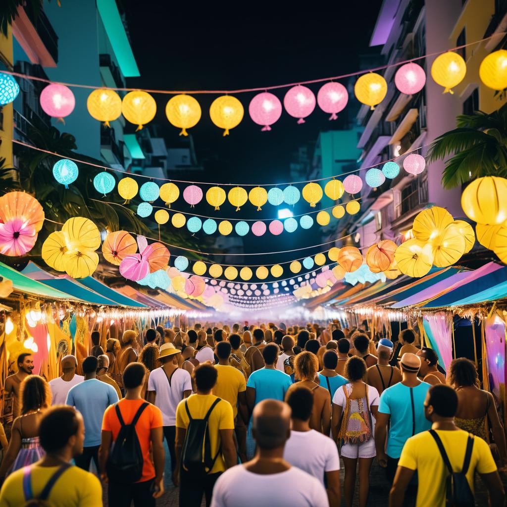 Cinematic Capture of Rio Street Festival