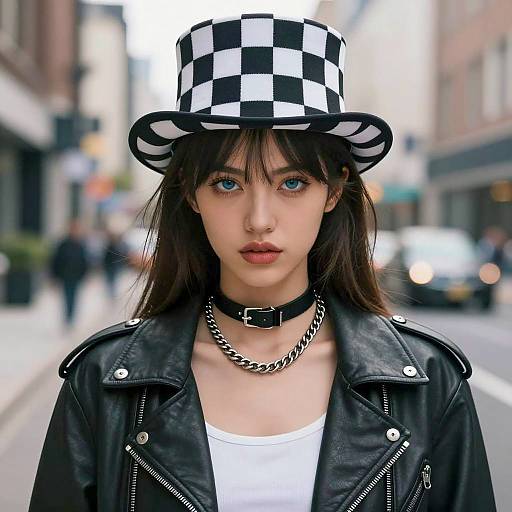 Stylish Urban Pimp Costume Portrait