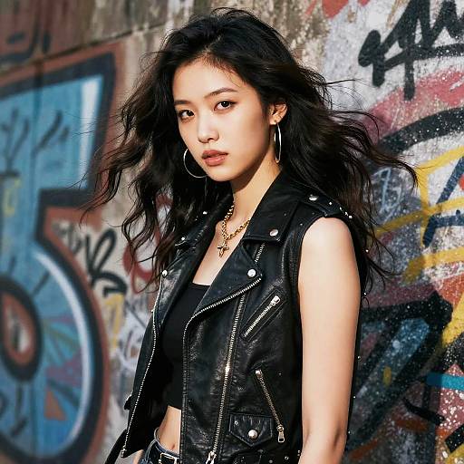 Punk Mullet Style in Urban Fashion