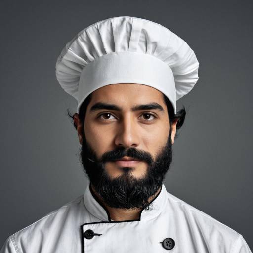 Portrait of Male Chef in Uniform
