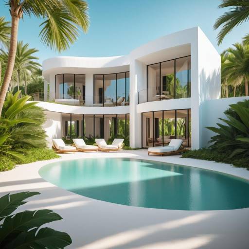 Luxurious Jungle Interior Photography Concept