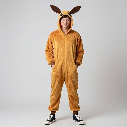 Realistic Umbreon Onesie Cosplay Photo