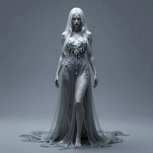 Melancholic Void Banshee Portrait