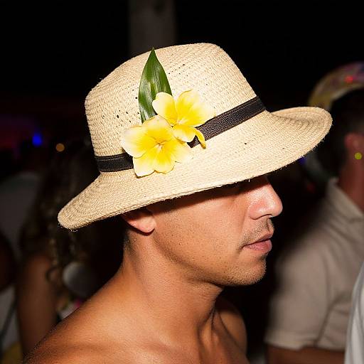 Tropical Costume Party Close-Up