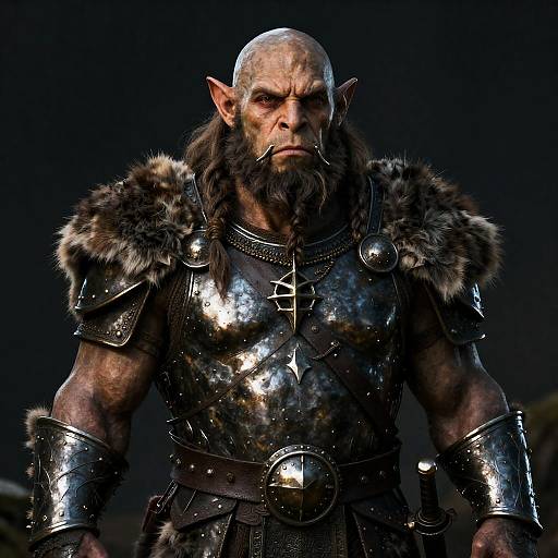 18th Century Orc Portrait Realism