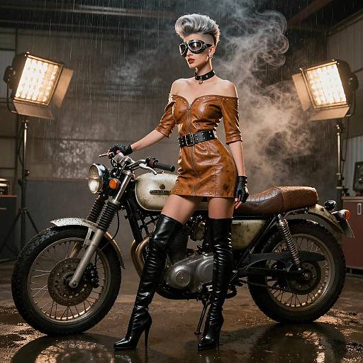 Rococo Pop Surrealist Vintage Rebel Racer