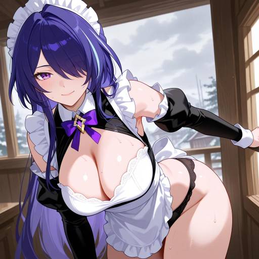 Seductive Cowgirl in Rustic Setting