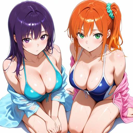 Beach Vibes: Fiery and Gentle Duo Beach Vibes: Fiery and Gentle Duo