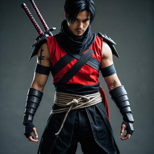 Vibrant Kenshi Cosplay Character Design