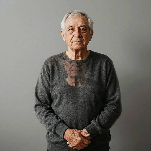 Elderly Man with Multiple Exposure Effect