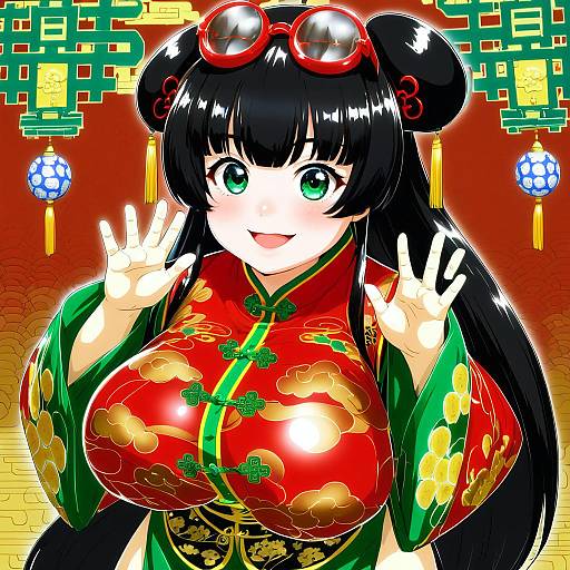 Illustration of Mousse (ranma 1/2), ranma 1/2 in the style of Hitotsuki nebura