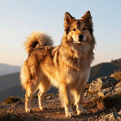 Shepweiler Dog on Sunrise Mountain Trail