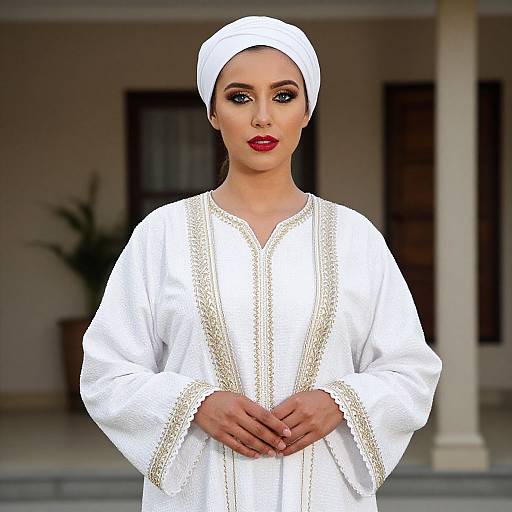 Woman in Traditional Wirt Costume