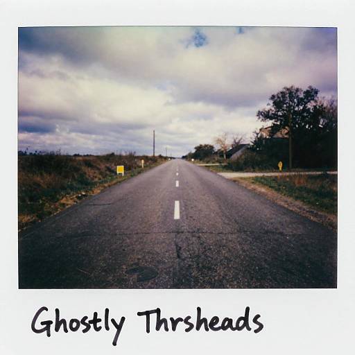 Ghostly Liminal Space Polaroid