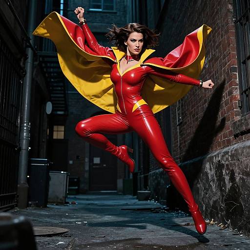 Dynamic Female Robin in Gotham