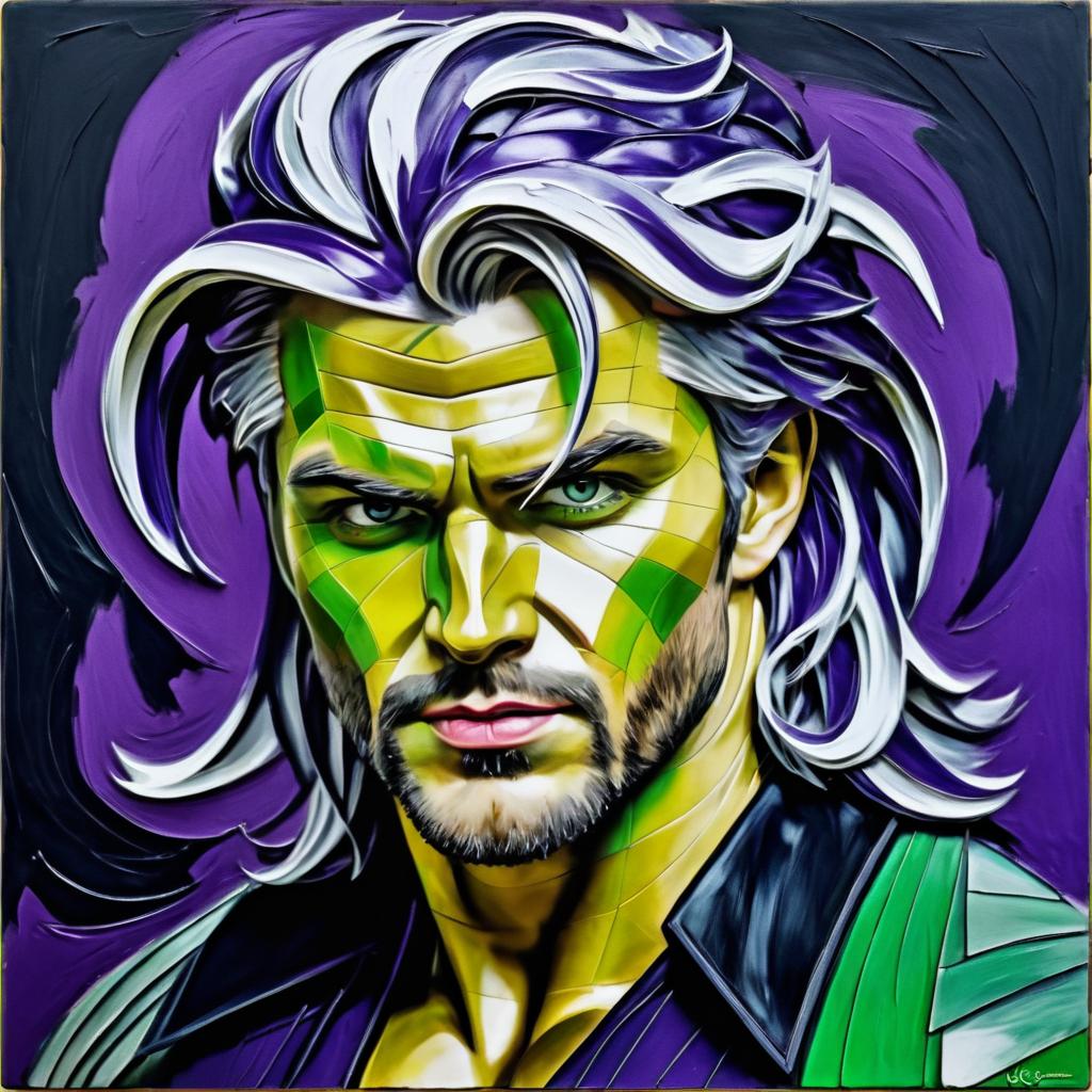 Chris Hemsworth as Storm in Picasso Style