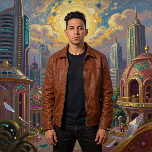 Hyper-Detailed Cyberpunk Portrait