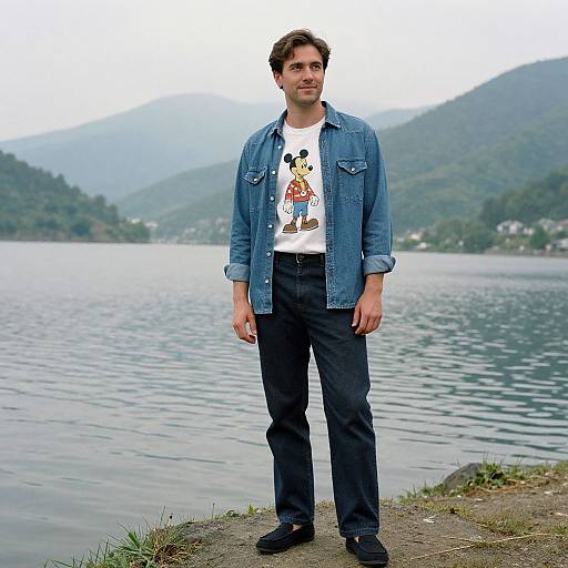 Retro Style Man by Misty Lake