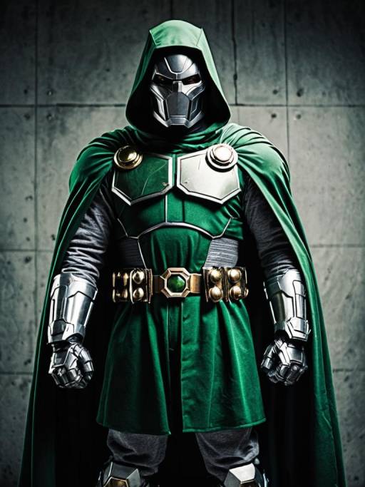 Cinematic Doctor Doom Cosplay Portrait
