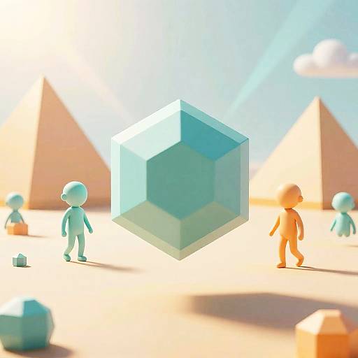 Quantum AI Web Design Concept Art