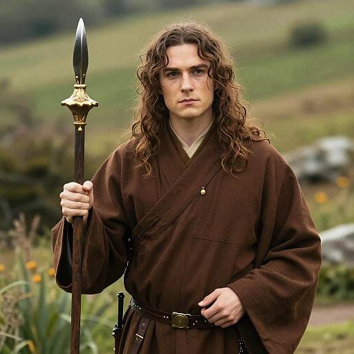 Handsome Hobbit Monk Rogue