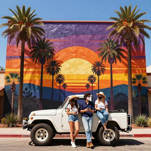 Southwest Echoes Vibrant Mexican Mural