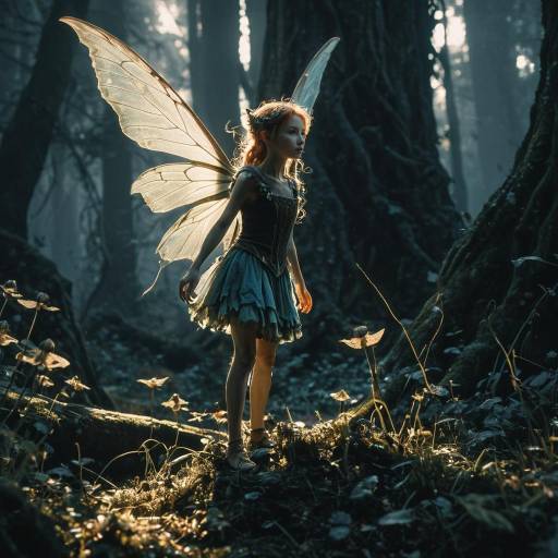 Enchanted Fairy in Mystical Forest