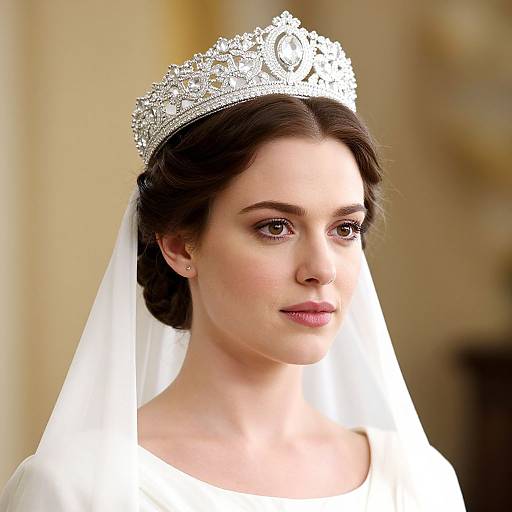 White Queen Close-Up Portrait