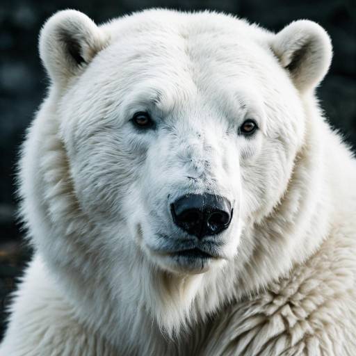 Close-up of Dignified Polar Bear